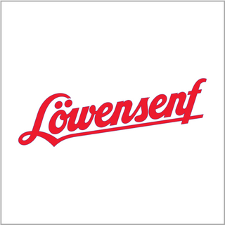 Traditional German Mustard from Löwensenf.