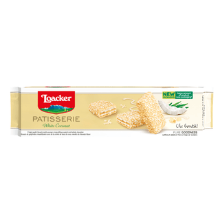 Loacker Patisserie White Coconut (100g)