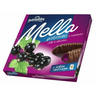 Goplana Mella Blackcurrant Jelly in Milk Chocolate (Galaretka Czarna Porzeczka) — Polish Candy