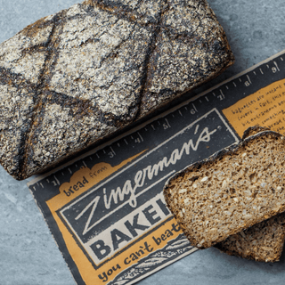 German Whole Grain Rye (Vollkornbrot) — freshly baked loaf