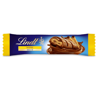 Lindt Wafel & Milk Chocolate Bar