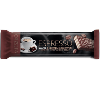 Mieszko Espresso Coffee Cream Wafer Bar (Wafel z Kremem Kawowym) — Polish Wafers