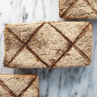 German Whole Grain Rye (Vollkornbrot) — freshly baked loaf
