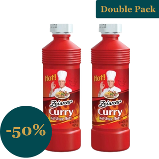 Zeisner Hot Curry Sauce - 2-for-1 Value Pack