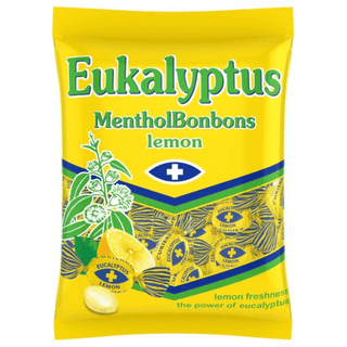 Mieszko Eucalyptus Lemon Hard Candy (Cukierki Eukaliptusowe Cytrynowe) — Polish Candy