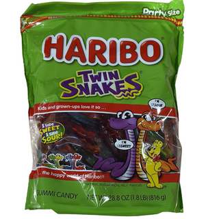 Haribo Twin Snakes XX Large (28.8oz)
