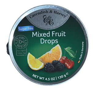 Cavendish & Harvey Sugar Free Mixed Fruit Drops