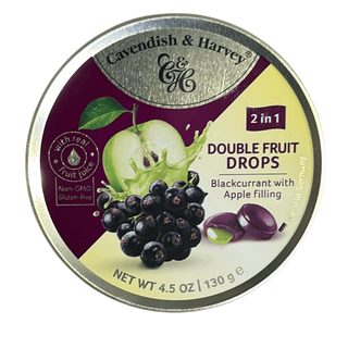 Cavendish & Harvey Filled Drops – Black Currant & Apple