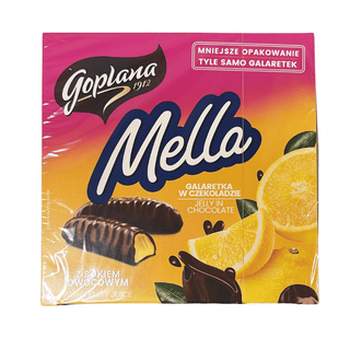Goplana Mella Lemon Jelly in Milk Chocolate (Galaretka Cytrynowa) — Polish Candy