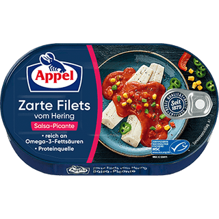 Appel Heringsfilet Salsa Pikante