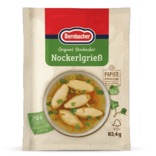 German nockerlgriess from Bernbachher