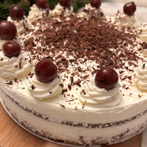 Authentic Black Forest Cake (Schwarzwälderkirschtorte)