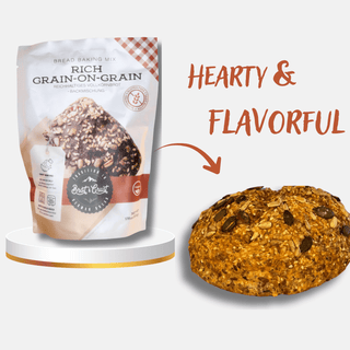 Brot & Crust Rich Grain-on-Grain Gluten Free Bread Baking Mix - Gluten Free