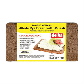 Delba Whole Rye Bread With Müsli