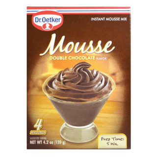german dfouble chocolate mousse from dr.oetker