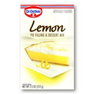 german dr.oetker lemon pie