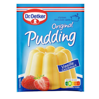 Dr. Oetker Original Pudding Vanille Geschmack 3 Pack