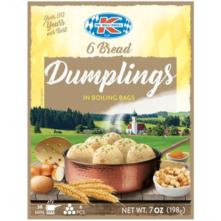 Dr. Willi Knoll 6 Bread Dumplings Boiling Bag