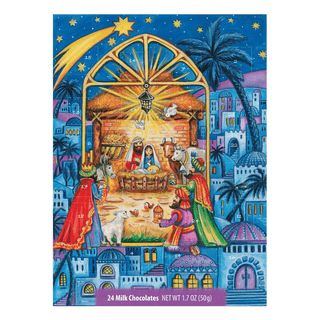 Erikas Pantry Advent Calendar Nativity Scene Blue