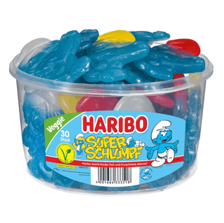 german haribo super smurfs