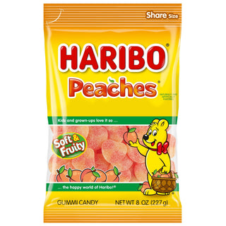 Haribo Peaches Large 8oz