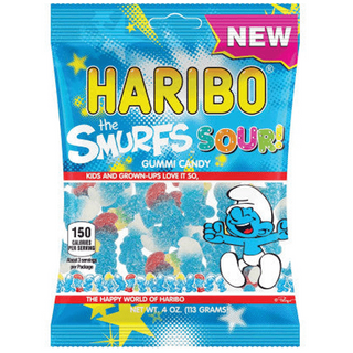 Haribo Sour Gummy Smurfs