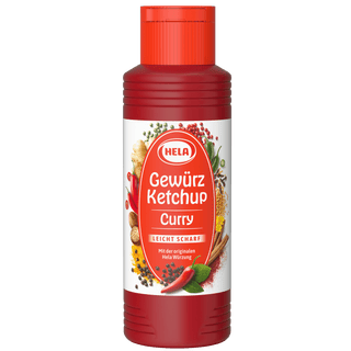Hela Curry Gewürz Ketchup Curry Hot Leicht scharf