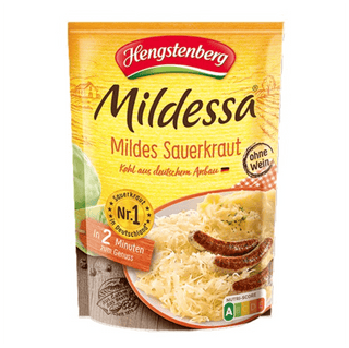 german sauerkraut in a bag from hengstenberg