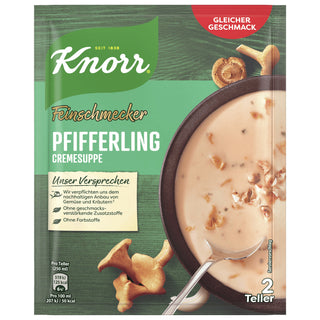 german pfifferling soup from knorr