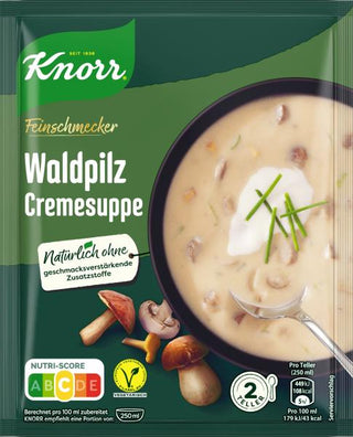 Knorr Feinschmecker Forest Mushroom Cream Soup Waldpilz Cremesuppe