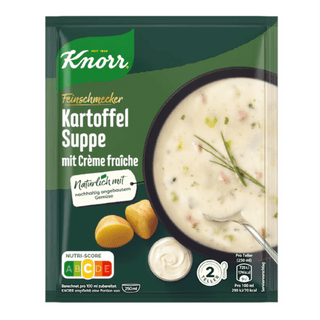 Knorr Feinschmecker Potato Soup Crème Fraîche Kartoffelsuppe mit Crème Fraîche