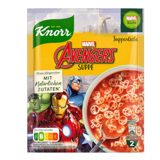 German knorr avengers marvel soup