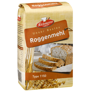 Küchenmeister Rye Flour Type 1150 Roggenmehl Type 1150