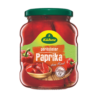 Kühne Roasted Peppers geröstete Paprika