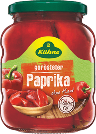 Kühne Roasted Peppers geröstete Paprika