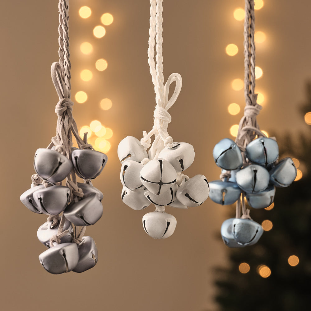 3er-Set hängende Glockenanhänger für Weihnachten