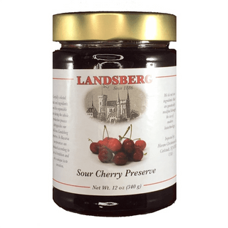 landsberg sour cherry jam from germany
