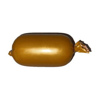 Schmierleberwurst spread thickly onto German rye bread with raw onion