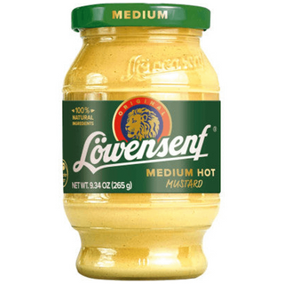 german medium hot mustard from löwensenf