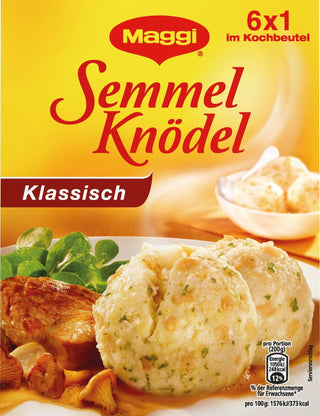 Maggi 6 Bread Dumplings Halb & Halb Boiling Bag