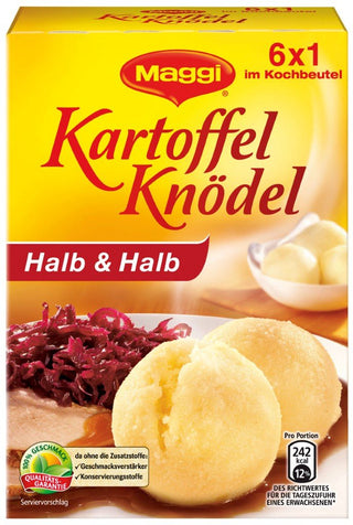 Maggi 6 Potato Dumplings Halb & Halb Boiling Bag