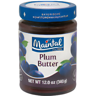German plum fruit spread from Maintal