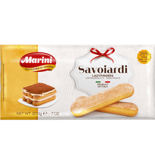 Marini Savoiardi Ladyfingers in a convenient 200g size.