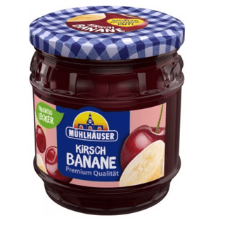 Mühlhäuser Cherry-Banana Jam Kirsch-Banane