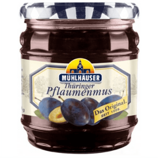 the original german plum jam from mühlhäuser