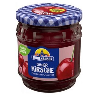 Mühlhäuser Sour Cherry Jam Sauerkirsche