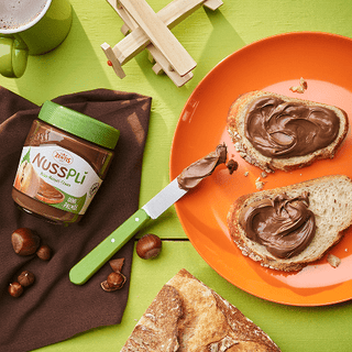 Nusspli Hazelnut Nougat Spread palm-oil free