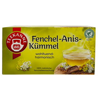 german tea from Teekanne fennel anis ten