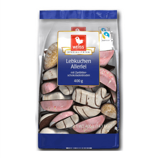 Weiss Lebkuchen Allerlei 400g