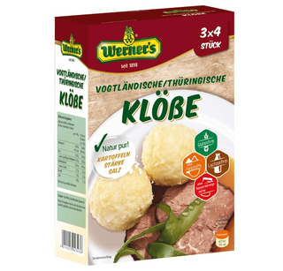 Werner's Raw Potato Dumplings Thuringian Style